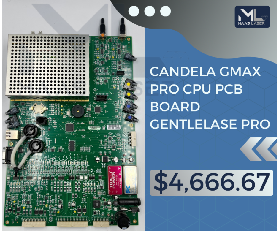 CANDELA GMAX PRO CPU PCB BOARD GENTLELASE PRO (replace)