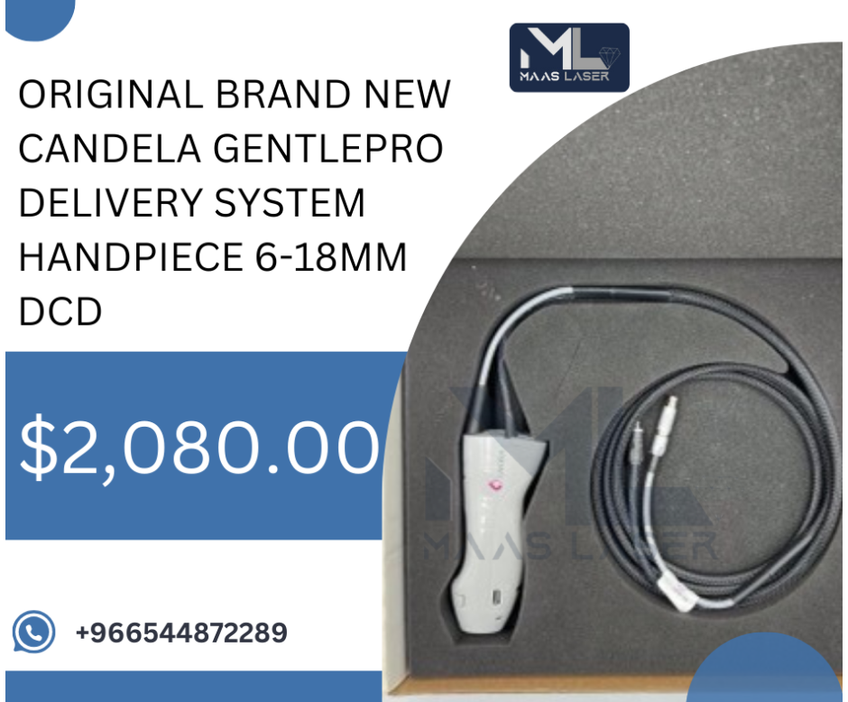 ORIGINAL BRAND NEW CANDELA GENTLEPRO DELIVERY SYSTEM HANDPIECE 6-18MM DCD