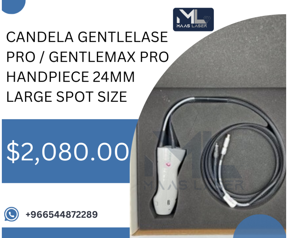 Candela Gentlelase Pro / Gentlemax Pro handpiece 24mm large spot size