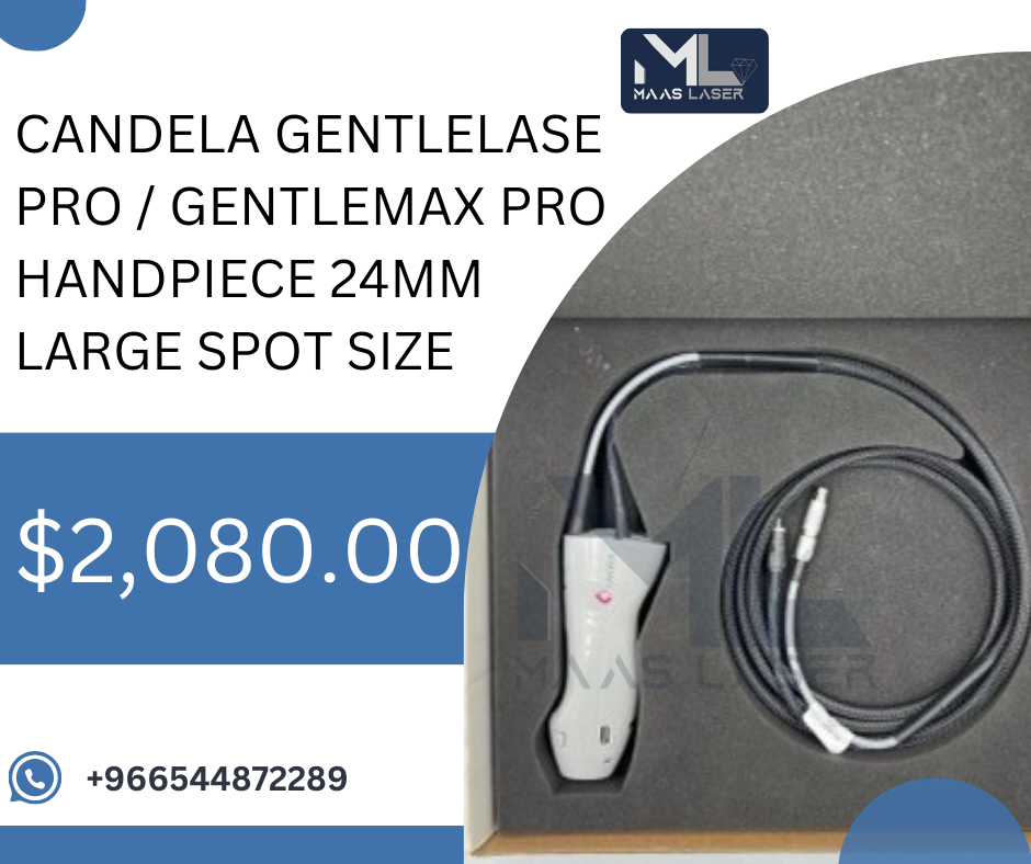 Candela Gentlelase Pro / Gentlemax Pro handpiece 24mm large spot size