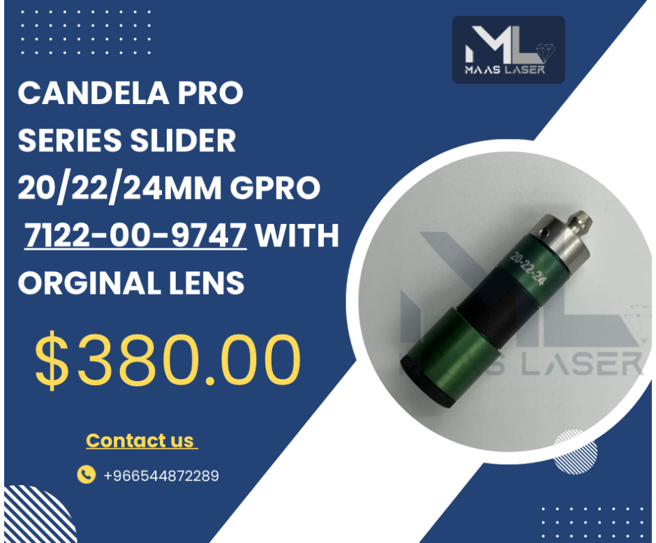 CANDELA PRO slider end cap 20/22/24MM ORGINAL LENS