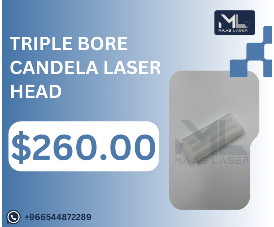 TRIPLE BORE CANDELA LASER HEAD