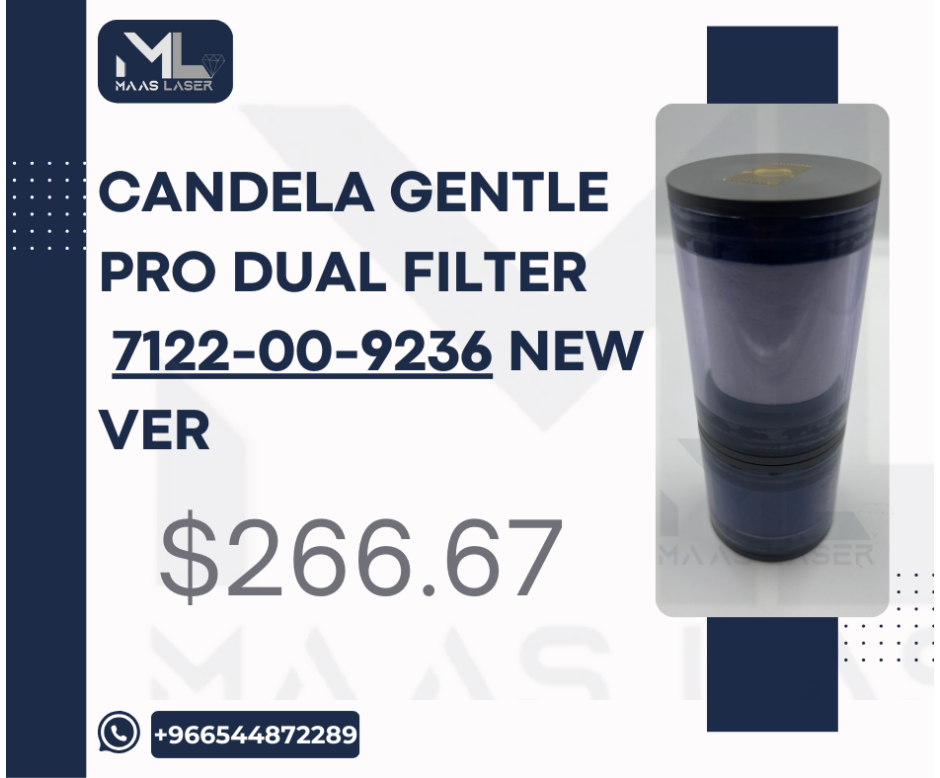 CANDELA Gentle PRO DUAL FILTER 7122-00-9236 new ver