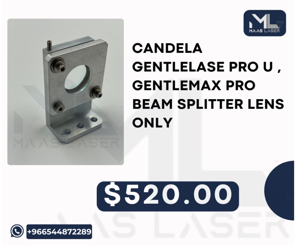 CANDELA GENTLELASE PRO U , GENTLEMAX PRO BEAM SPLITTER LENS ONLY 