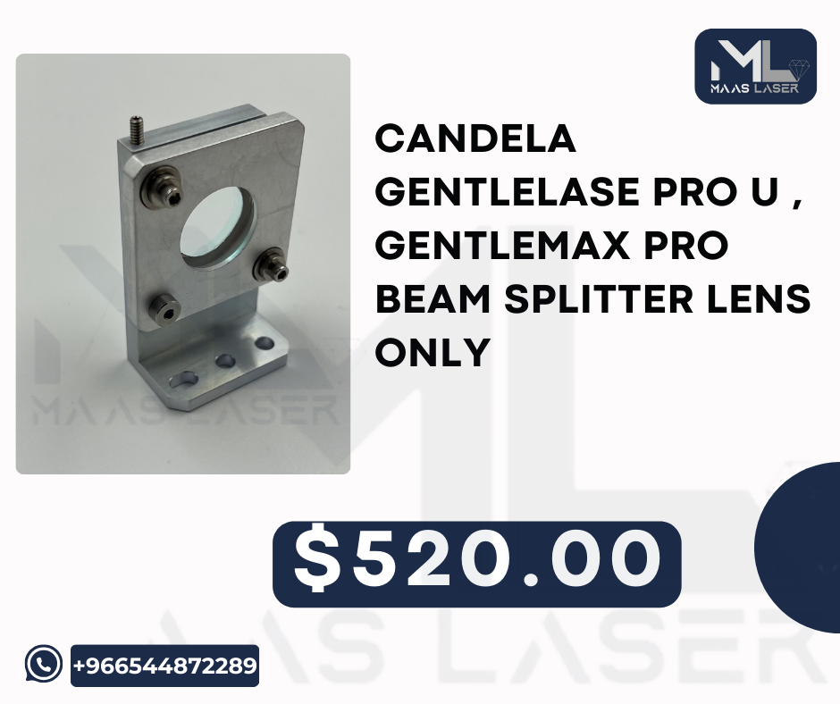 CANDELA GENTLELASE PRO U , GENTLEMAX PRO BEAM SPLITTER LENS ONLY 