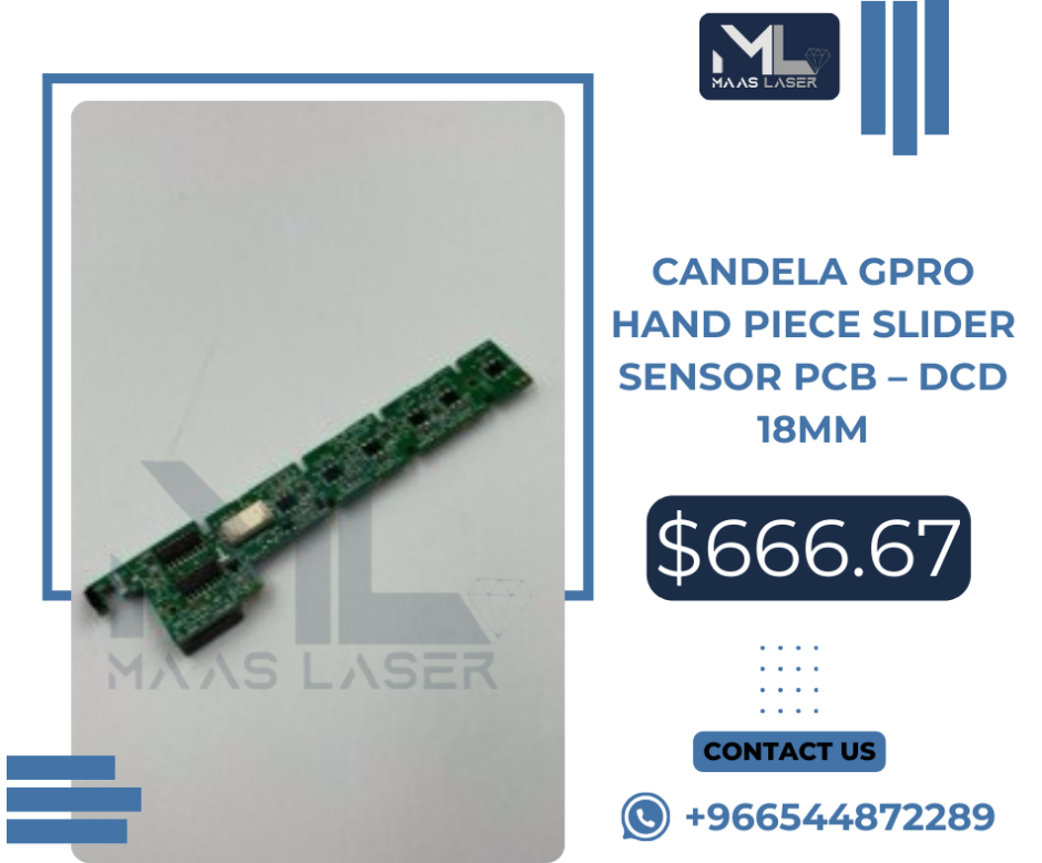 Candela GPRO Hand Piece Slider Sensor PCB – DCD 24MM