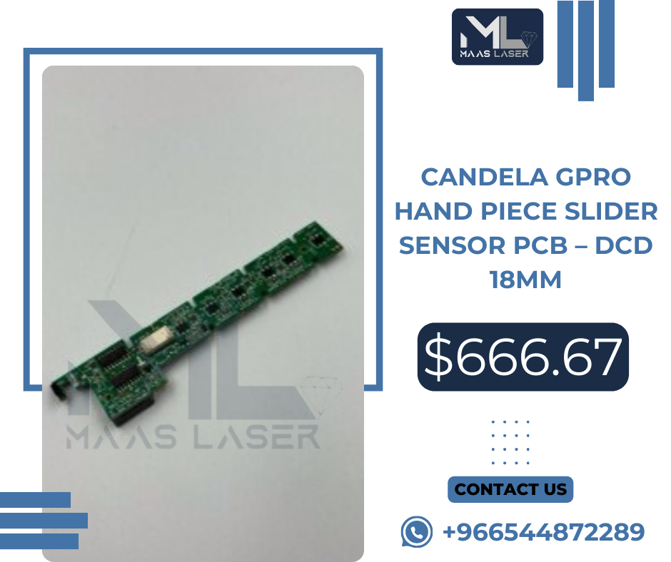 Candela GPRO Hand Piece Slider Sensor PCB – DCD 24MM