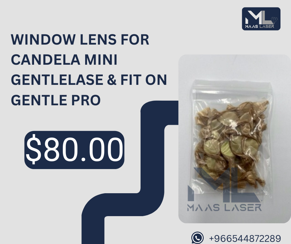 window lens for Candela mini Gentlelase & fit on Gentle pro 