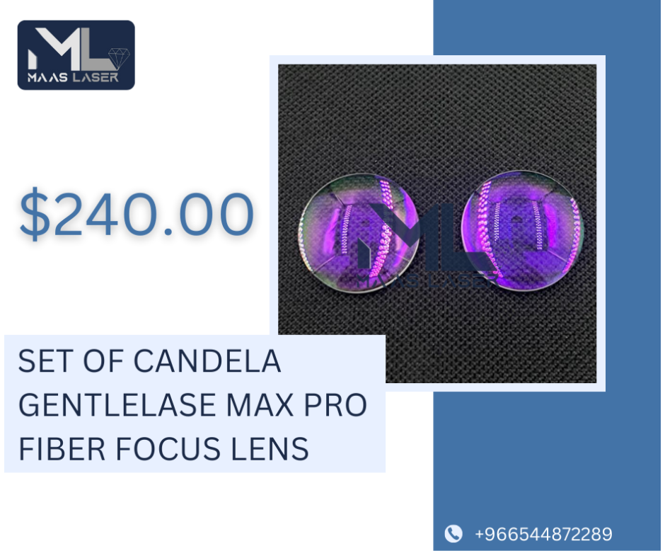 Set of CANDELA GENTLELASE Max PRO FIBER FOCUS LENS