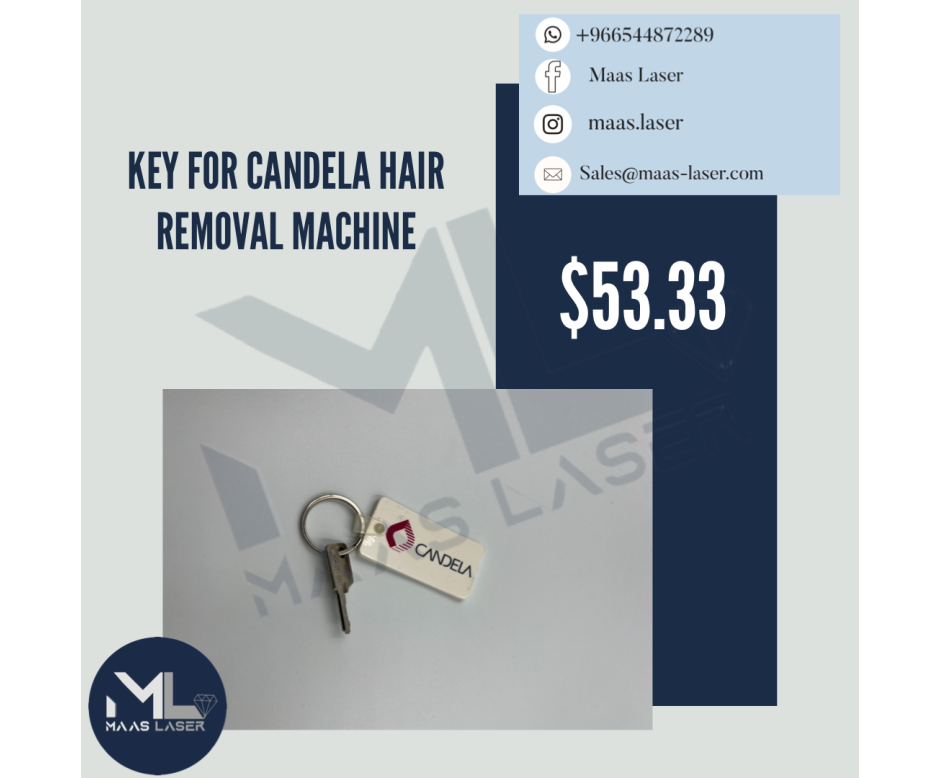 key for candela hair removal machine