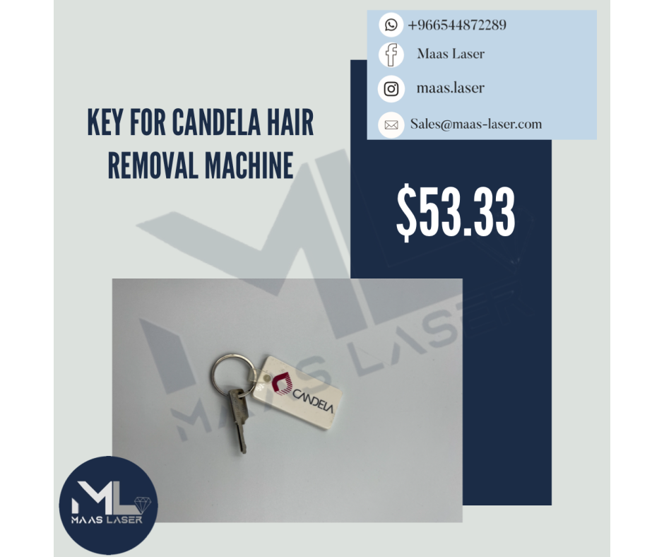 key for candela hair removal machine