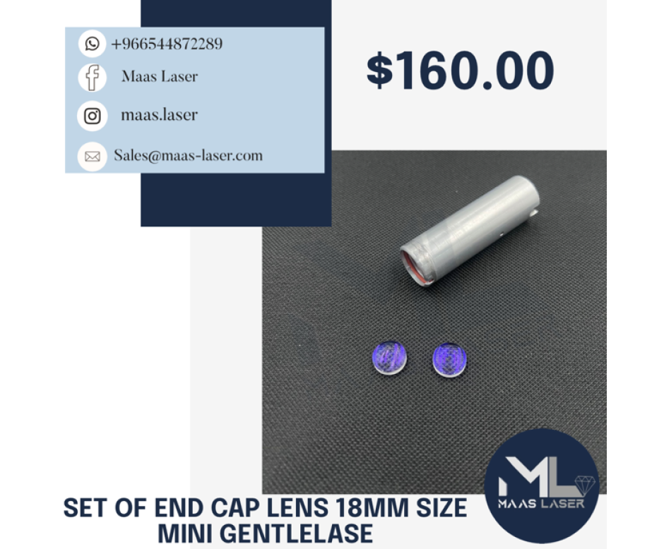 set of end cap lens 18mm size Mini gentlelase