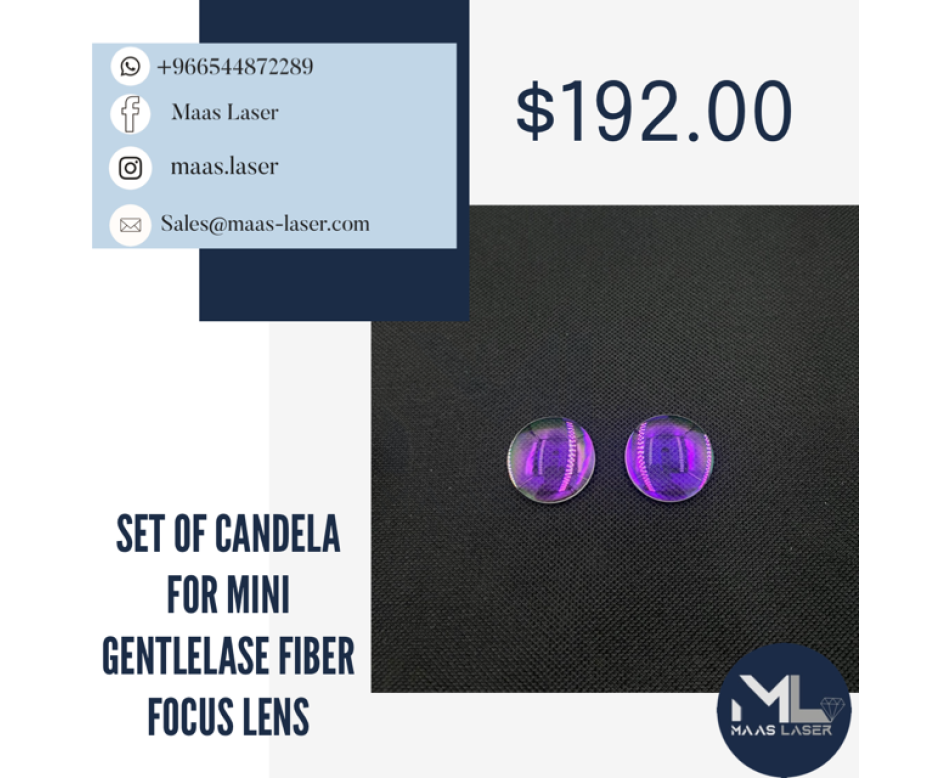 Set of CANDELA for mini GENTLELASE FIBER FOCUS LENS