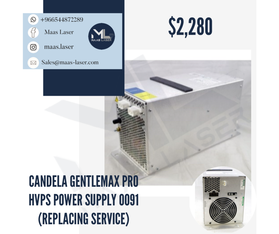 CANDELA GentleMax Pro HVPS power supply 0091 (Replacing SERVICE)