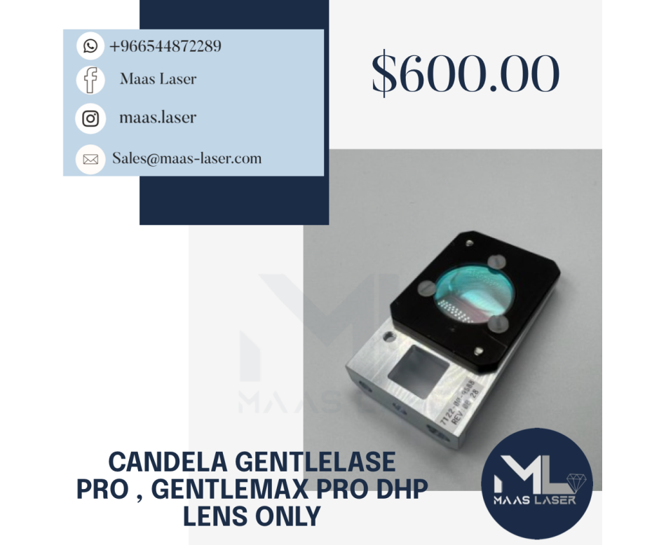 CANDELA GENTLELASE PRO , GENTLEMAX PRO DHP LENS ONLY 