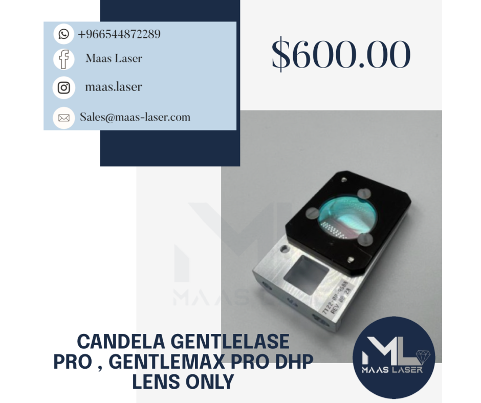 CANDELA GENTLELASE PRO , GENTLEMAX PRO DHP LENS ONLY 