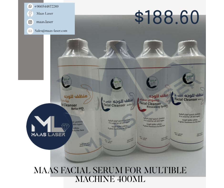 Maas FACIAL SERUM FOR Multible machine 400ml