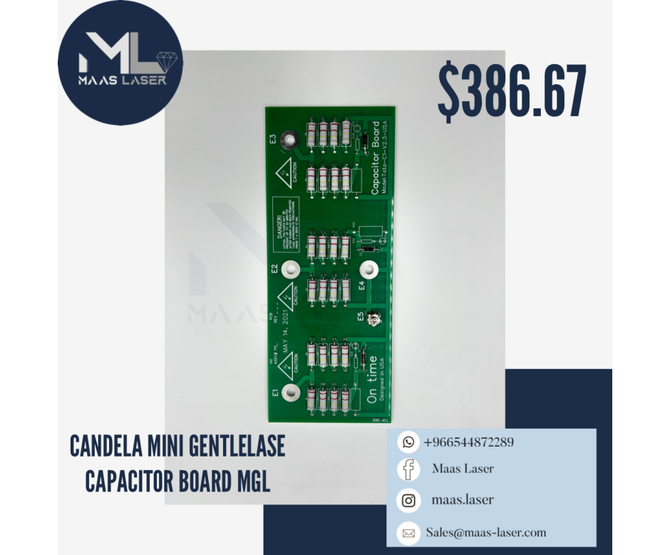 Candela Mini GentleLase Capacitor BOARD MGL