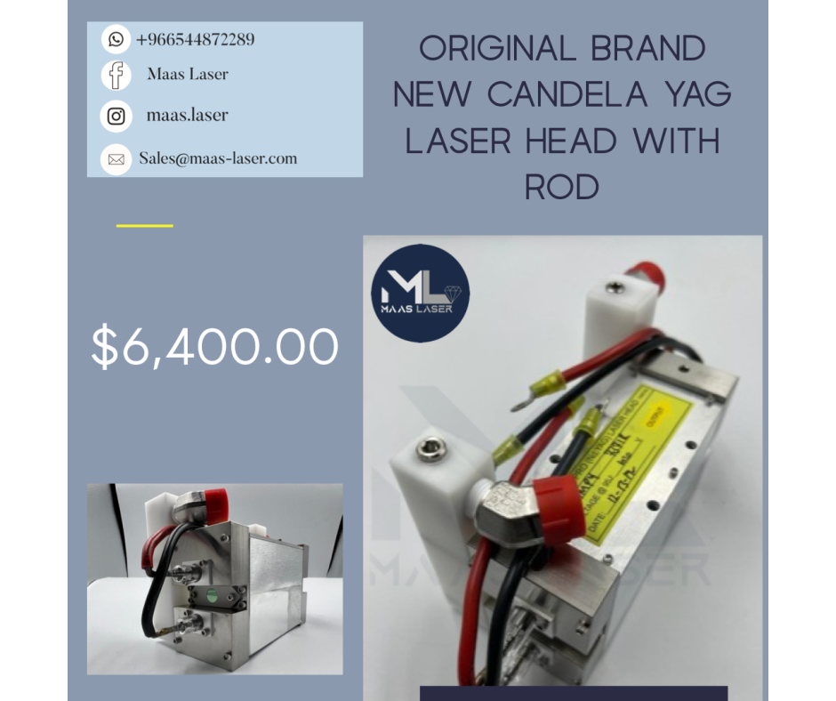 ORIGINAL BRAND NEW CANDELA YAG LASER HEAD WITH ROD