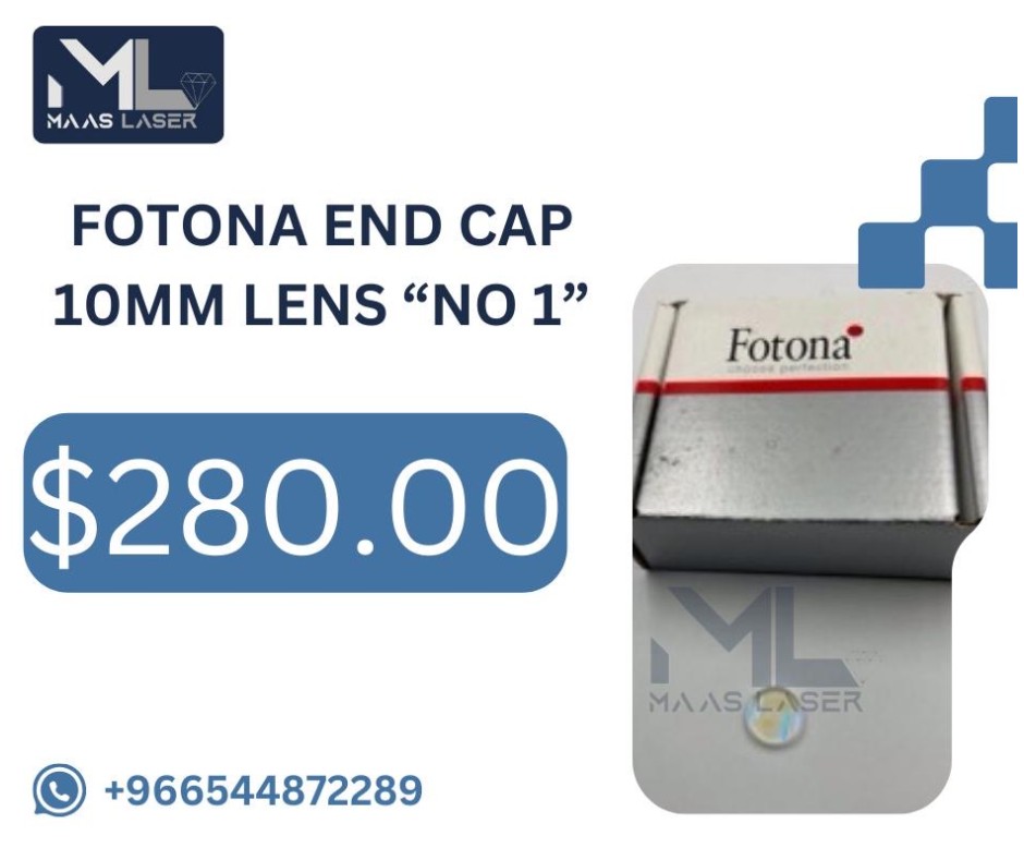 Fotona end cap 10mm lens “No 1”