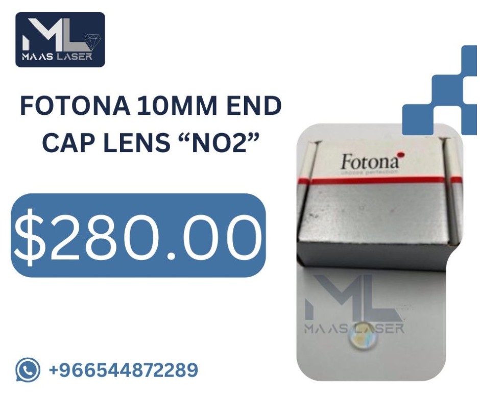 Fotona 10mm end cap lens “No2”