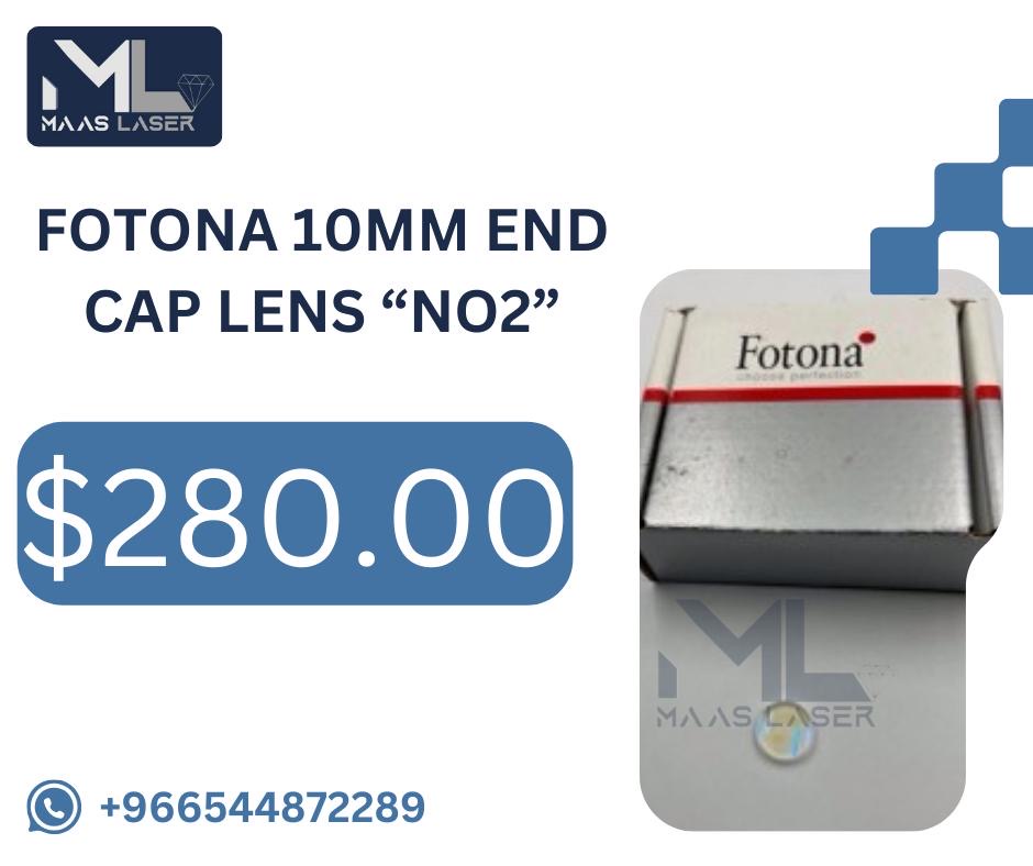 Fotona 10mm end cap lens “No2”